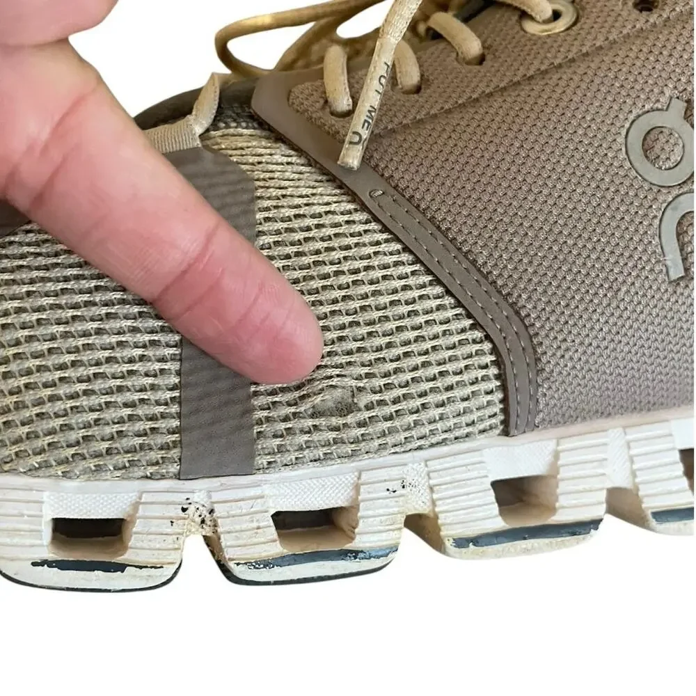 On Cloud Men’s Running Shoes Size 12 Sand Clay Gym Outdoors Walking Athleisure - Picture 10 of 11